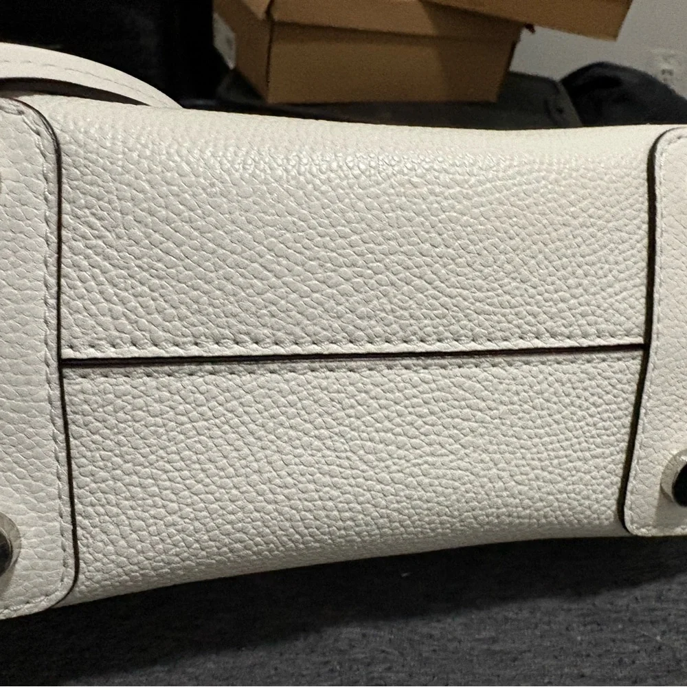 Michael Kors Cream Satchel Bag - Picture 6 of 6